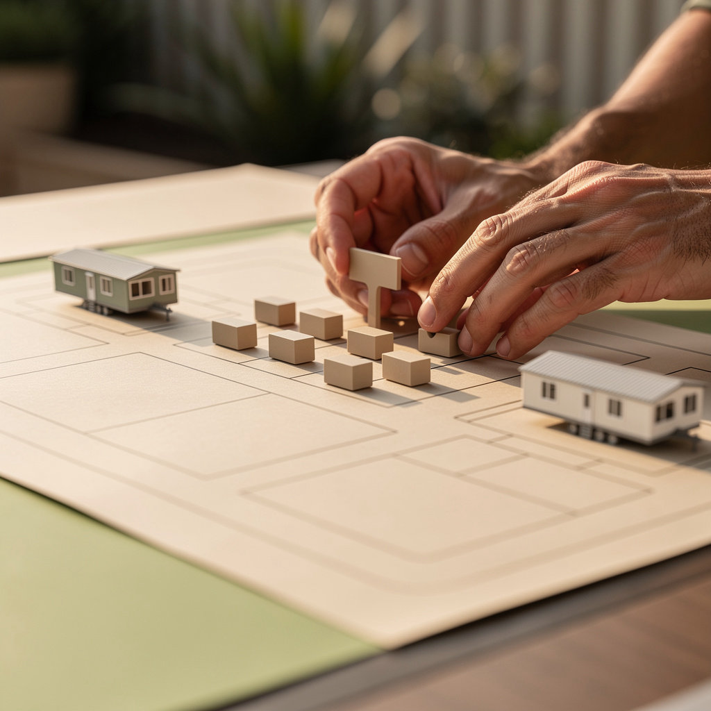 Golden Sands Mobile Estates available mobile home lot in San Diego with community amenities